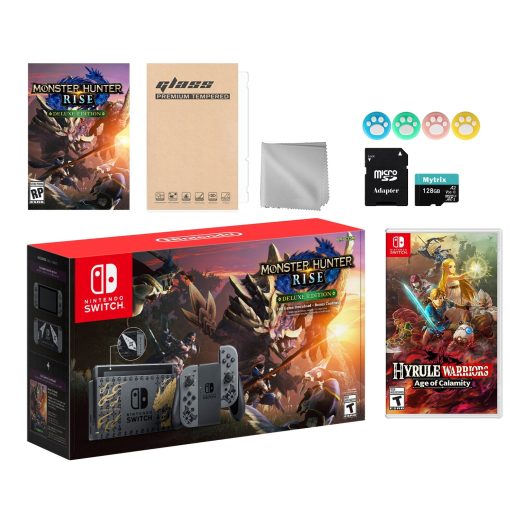 Nintendo Switch Monster Hunter Limited Console Set Plus Monster Hunter Rise Deluxe Edition - Image 32