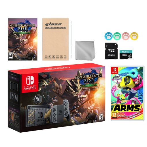 Nintendo Switch Monster Hunter Limited Console Set Plus Monster Hunter Rise Deluxe Edition - Image 22