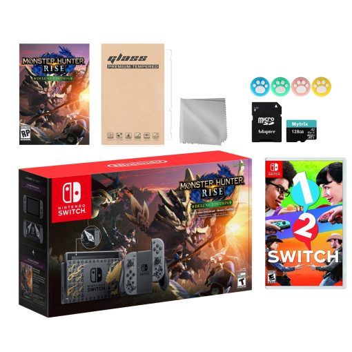 Nintendo Switch Monster Hunter Limited Console Set Plus Monster Hunter Rise Deluxe Edition - Image 31