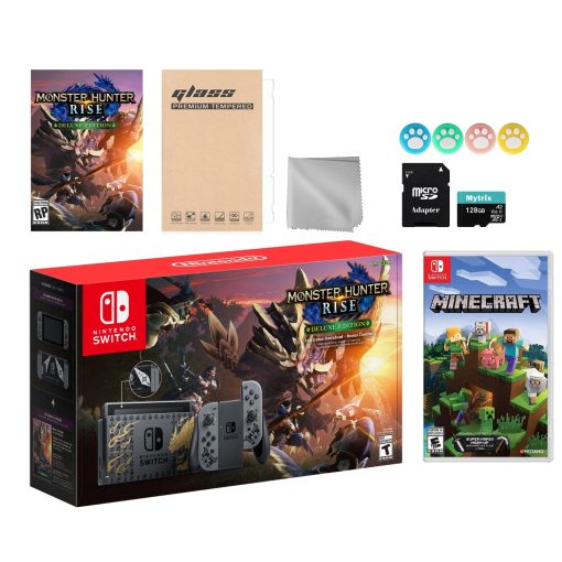Nintendo Switch Monster Hunter Limited Console Set Plus Monster Hunter Rise Deluxe Edition - Image 14