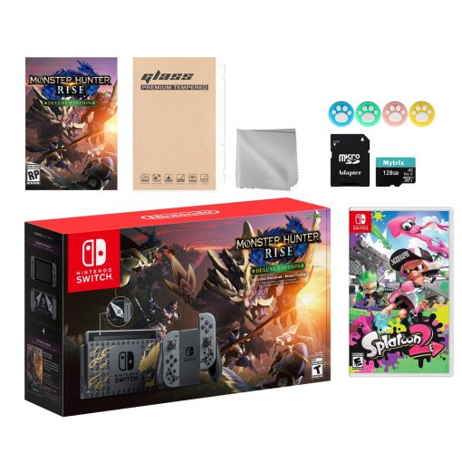 Nintendo Switch Monster Hunter Limited Console Set Plus Monster Hunter Rise Deluxe Edition - Image 33