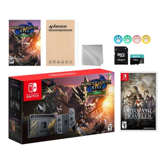 Nintendo Switch Monster Hunter Limited Console Set Plus Monster Hunter Rise Deluxe Edition - Image 12