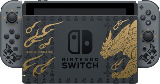 Nintendo Switch Monster Hunter Limited Console Set Plus Monster Hunter Rise Deluxe Edition - Image 2