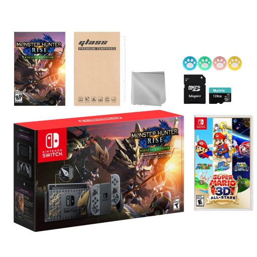 Nintendo Switch Monster Hunter Limited Console Set Plus Monster Hunter Rise Deluxe Edition - Image 11