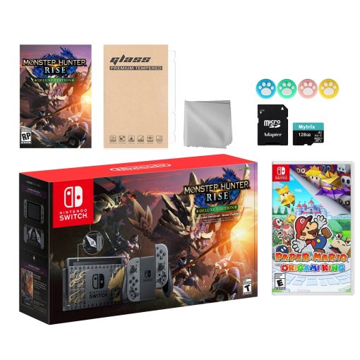 Nintendo Switch Monster Hunter Limited Console Set Plus Monster Hunter Rise Deluxe Edition - Image 25