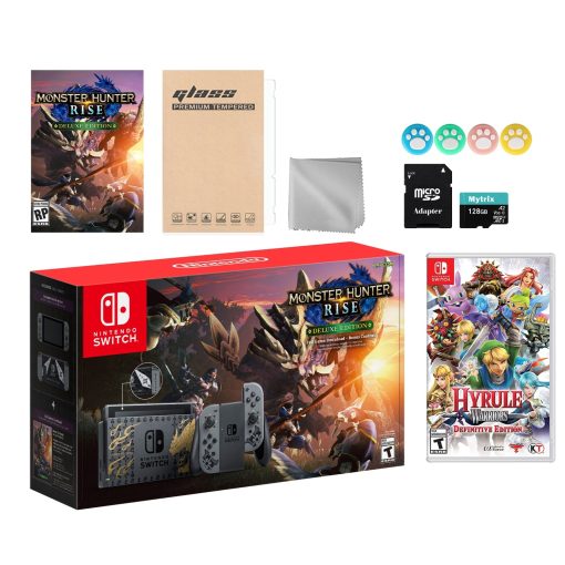 Nintendo Switch Monster Hunter Limited Console Set Plus Monster Hunter Rise Deluxe Edition - Image 17
