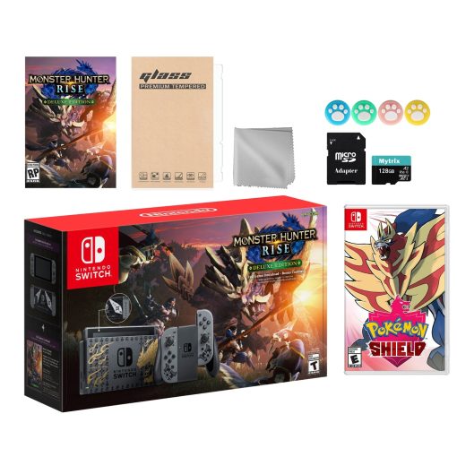 Nintendo Switch Monster Hunter Limited Console Set Plus Monster Hunter Rise Deluxe Edition - Image 13