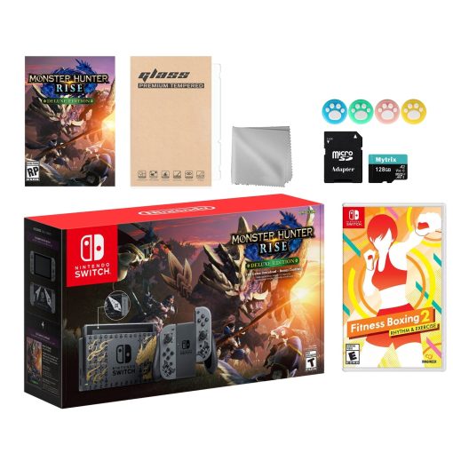 Nintendo Switch Monster Hunter Limited Console Set Plus Monster Hunter Rise Deluxe Edition - Image 16