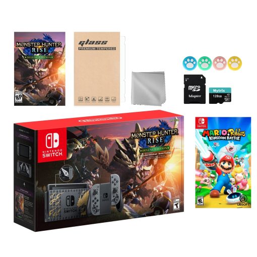 Nintendo Switch Monster Hunter Limited Console Set Plus Monster Hunter Rise Deluxe Edition - Image 27