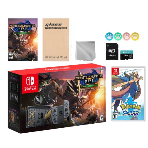 Nintendo Switch Monster Hunter Limited Console Set Plus Monster Hunter Rise Deluxe Edition - Image 26