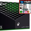 Microsoft Xbox Series X 1TB Console with Mightyskins Custom Skin Code Voucher - Bundle