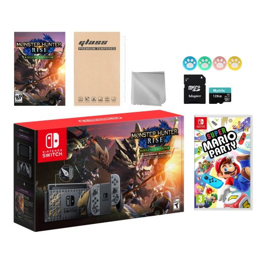 Nintendo Switch Monster Hunter Limited Console Set Plus Monster Hunter Rise Deluxe Edition - Image 29